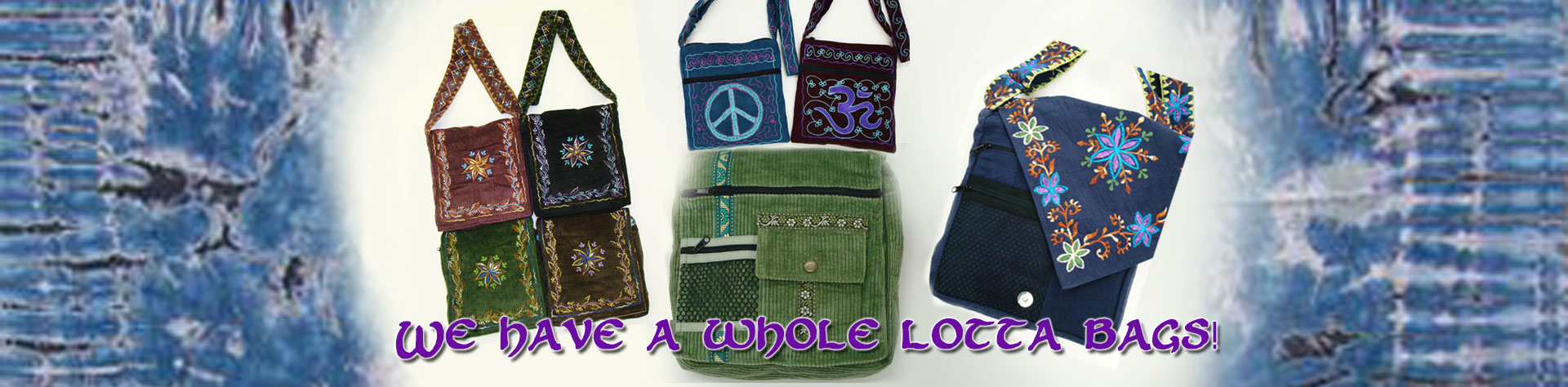 Blue Sky Hippie Bags